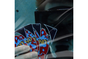 Pixelated Guy Underwater