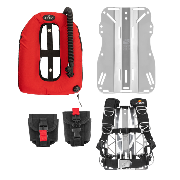Dive Rite BP/W Single Tank Package