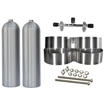 Aluminum Doubles Tank Package