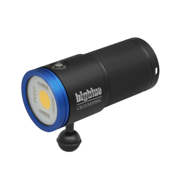 11,000-Lumen Video Light with Remote Control and Blue Light