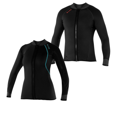 BARE ExoWear Front Zip Thermal Jacket