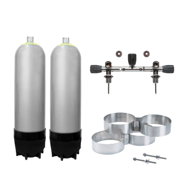 Faber LP Steel Tank Doubles Package