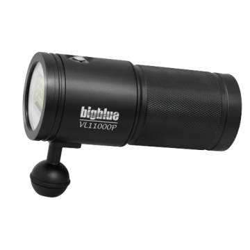 11,000-Lumen Video Light black