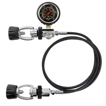 Deluxe Cylinder Equalizer with Braided HP Hose