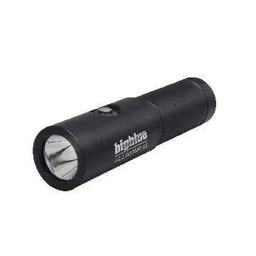 1800 Lumen Narrow Beam Dive Light - Black