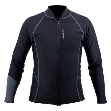 AQ-Tec Men's Long Sleeve Zippered Shirt (2XL, Closeout)