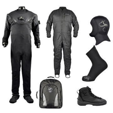Fusion Kraken Lite Drysuit & Undergarment Package