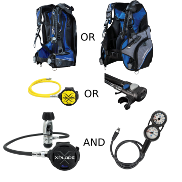 XS Scuba Beginner Diver Bundle