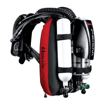 Hollis Prism 2 Rebreather - Frontmounted Counter Lungs - Petrel 3