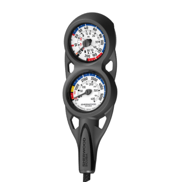 2 Gauge Analog Console with Flex Hose