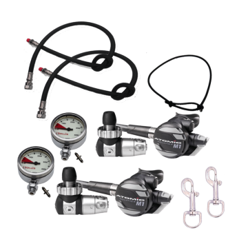 M1 Sidemount Regulator Package
