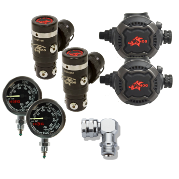Hog Sidemount Regulator Package