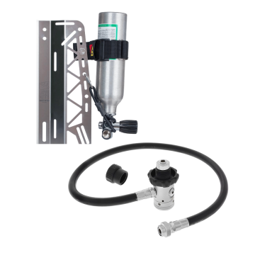 Drysuit Inflation System with Tank