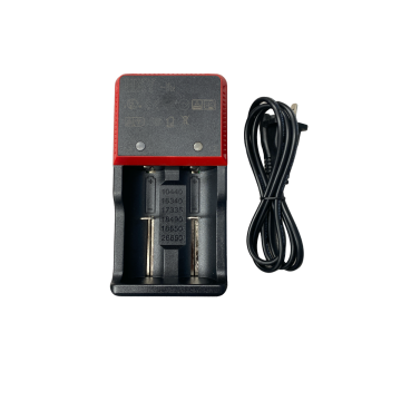 Dual-Bay Battery Charger for Impact Stubby Lights