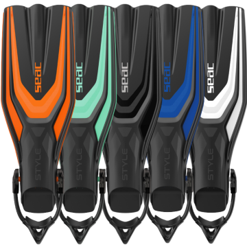 Pinne Style Sling Strap Fins