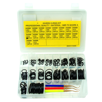 200 Piece O-Ring Kit