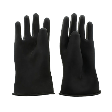 5 Finger Rubber Gloves (Short)