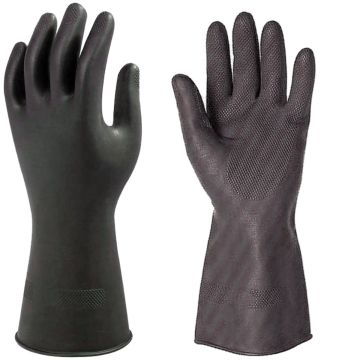Super Grip Black Dry Gloves