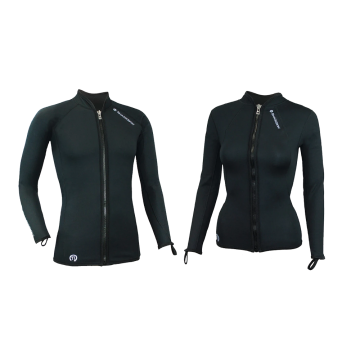 Titanium Chillproof Women's Long Sleeve Full Zip (Size 0, Closeout)