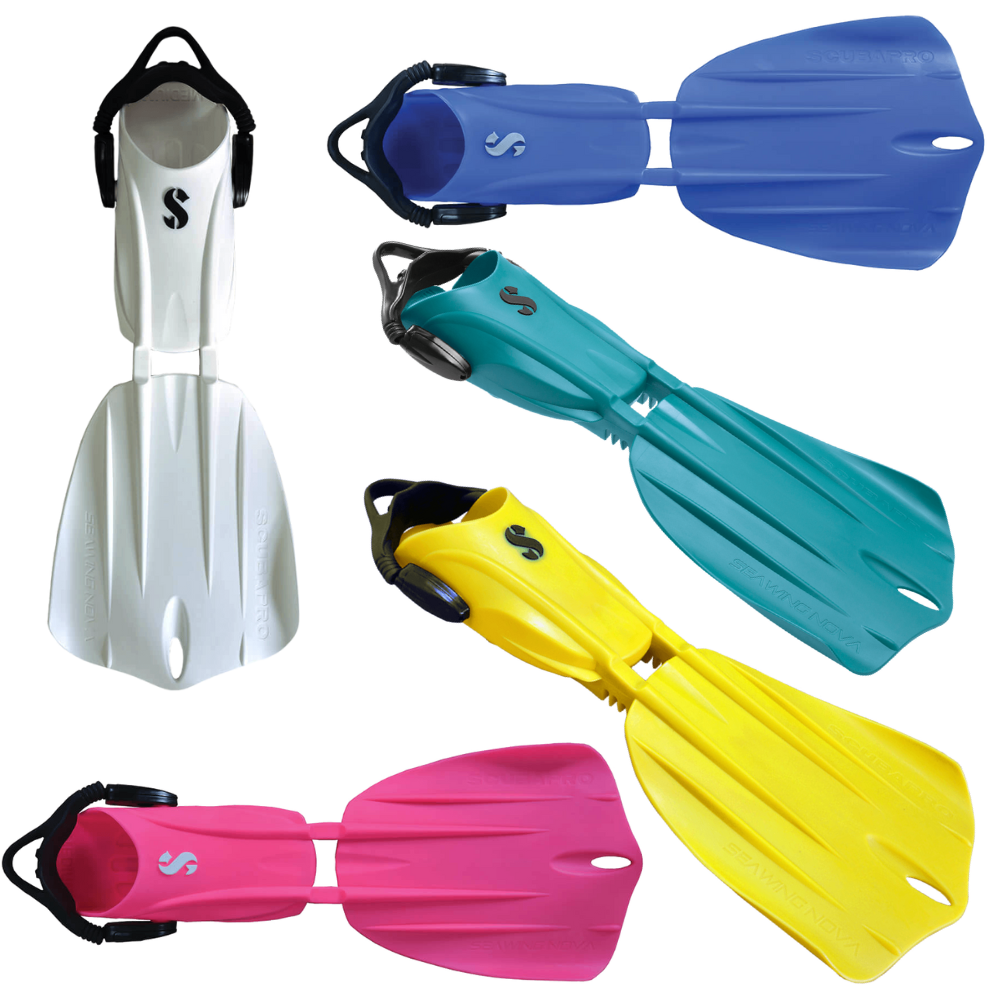【美品】Scubapro スキューバプロ フィン  seawing nova M Scubapro Seawing Nova Fins | Open Heel Dive Fins