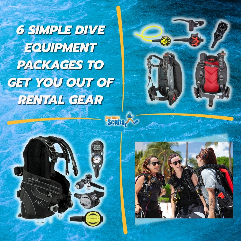 6 Simple Dive Equipment Packages to Get You Out of Rental Gear