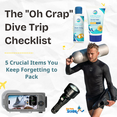 The "Oh Crap" Dive Trip Checklist: 5 Crucial Items You Keep Forgetting to Pack